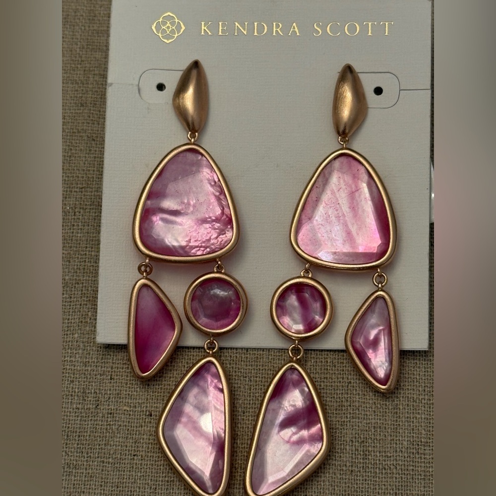 🩵KENDRA SCOTT ROSEGOLD DHALIA PROTOTYPE 🩵